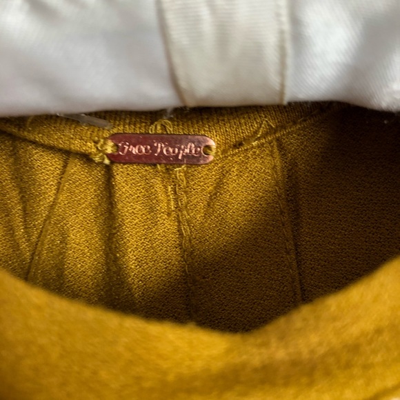 FREE PEOPLE mustard isabella top - Picture 4 of 4